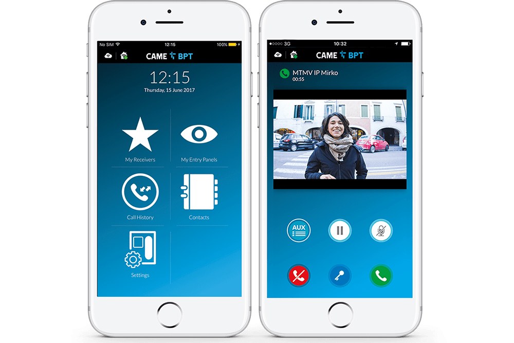 Video Entry App CAME UK